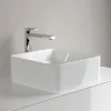 Villeroy & Boch Collaro Раковина для установки на столешницу, 380 x 380 x 145 mm, Альпийский белый, без перелива 4A213801