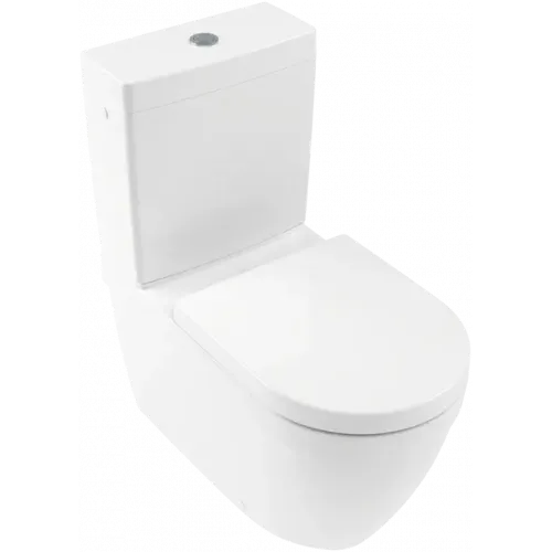 Villeroy & Boch Architectura Унитаз-компакт с открытым смывным краем, напольный, Альпийский белый 5691R001