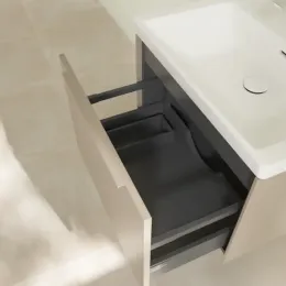 Villeroy & Boch Subway 3.0 Тумба под раковину, с подсветкой, 1 выдвижной ящик, 622 x 429 x 478 mm, Taupe C575L2VM