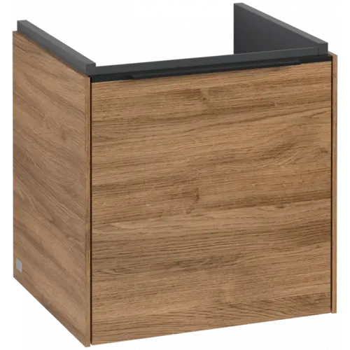 Villeroy & Boch Subway 3.0 Тумба под раковину, 1 дверь, 423 x 429 x 378 mm, Oak Kansas C58101RH