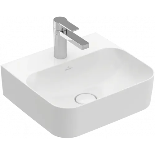 Villeroy & Boch Finion Раковина компактная, 430 x 390 x 140 mm, Альпийский белый CeramicPlus, без перелива 436443R1