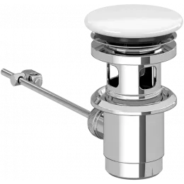 Villeroy & Boch Аксессуары Запираемый донный клапан с керамической крышкой, 138 x 255 x 75 mm, Альпийский белый 68100001