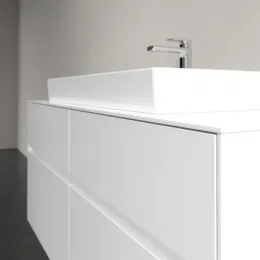 Villeroy & Boch Collaro Тумба под раковину, с подсветкой, 4 выдвижных ящика, 1200 x 548 x 500 mm, Glossy White / Glossy White C087B0DH