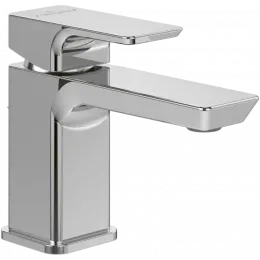 Villeroy & Boch Subway 3.0 Смеситель для раковины однорычажный с комплектом слива со стяжкой, Хром TVW11200100061