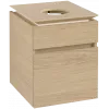 Villeroy & Boch Legato Тумба под раковину, 2 выдвижных ящика, 450 x 550 x 500 mm, Nordic Oak / Nordic Oak B56600VJ
