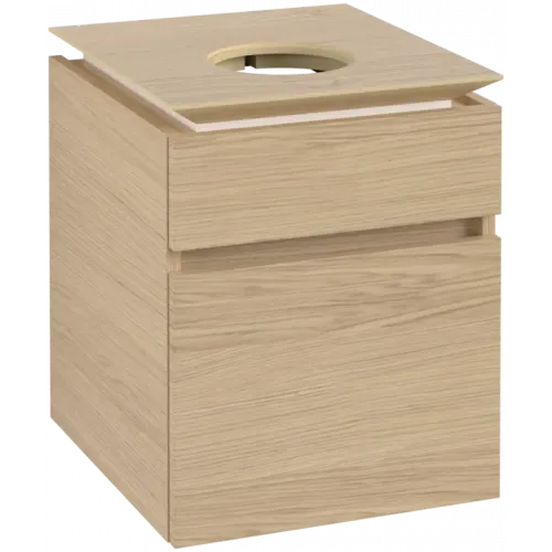 Villeroy & Boch Legato Тумба под раковину, 2 выдвижных ящика, 450 x 550 x 500 mm, Nordic Oak / Nordic Oak B56600VJ