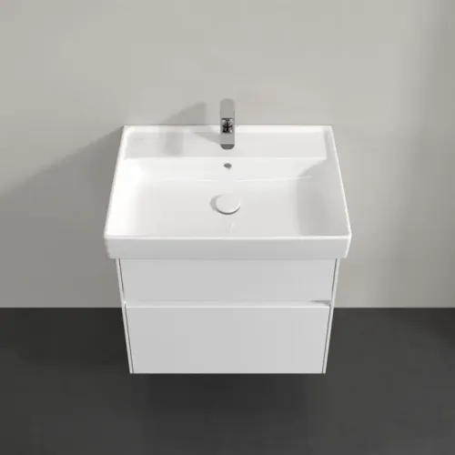 Villeroy & Boch Collaro Тумба под раковину, с подсветкой, 2 выдвижных ящика, 604 x 546 x 444 mm, Glossy White C009B0DH
