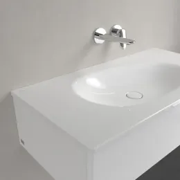 Villeroy & Boch Antao Pаковина для установки на тумбу, 1000 x 500 x 150 mm, Альпийский белый CeramicPlus, без перелива 4A76A3R1