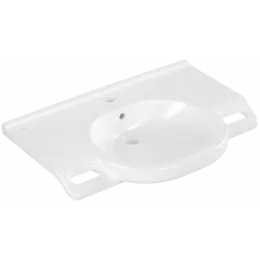 Villeroy & Boch ViCare Pаковина ViCare, 810 x 560 x 185 mm, Альпийский белый, с переливом 41208001