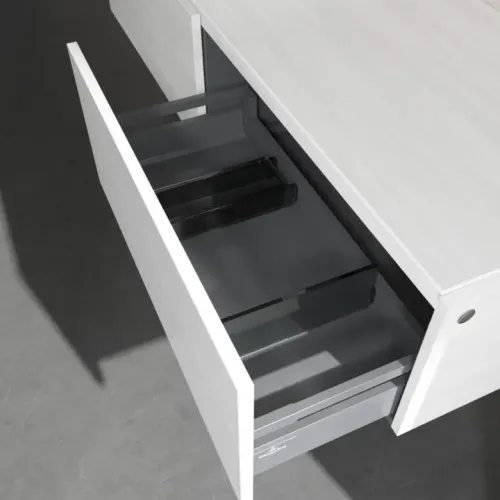 Villeroy & Boch Legato Тумба под раковину, 2 выдвижных ящика, 1600 x 380 x 500 mm, White Wood / White Wood B67200E8