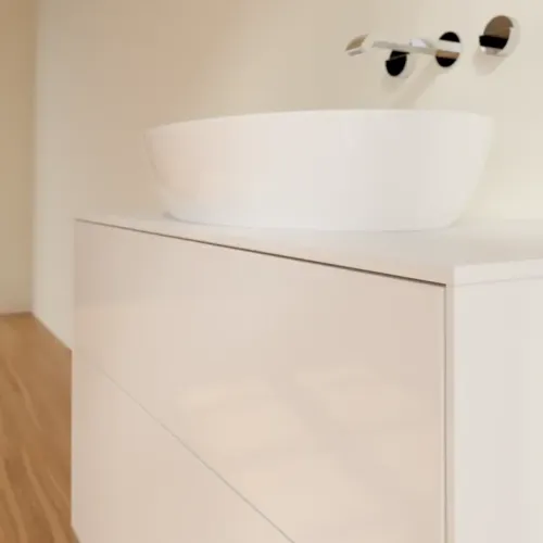 Villeroy & Boch Finion Тумба под раковину, 2 выдвижных ящика, 1000 x 603 x 501 mm, Glossy White Lacquer FA0100GF