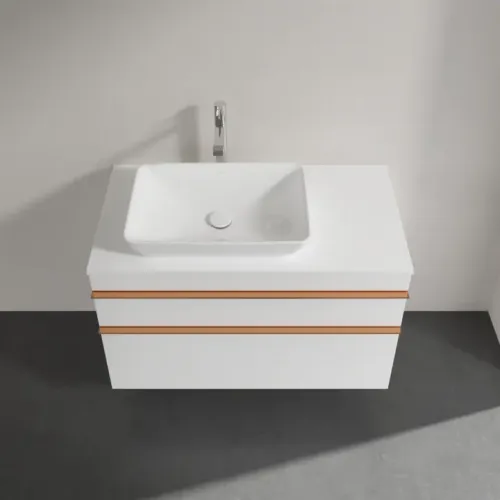 Villeroy & Boch Venticello Тумба под раковину, 2 выдвижных ящика, 957 x 606 x 502 mm, Glossy White / Glossy White A94205DH