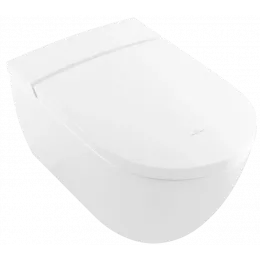 Villeroy & Boch ViClean-I200 - I200 унитаз-биде, унитаз с вертикальным смывом с открытым смывным краем, Альпийский белый CeramicPlus V0E200R1