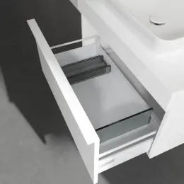 Villeroy & Boch Venticello Тумба под раковину, 1 выдвижной ящик, 757 x 436 x 502 mm, Glossy White / Glossy White A94502DH