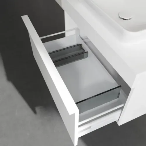 Villeroy & Boch Venticello Тумба под раковину, 1 выдвижной ящик, 757 x 436 x 502 mm, Glossy White / Glossy White A94502DH