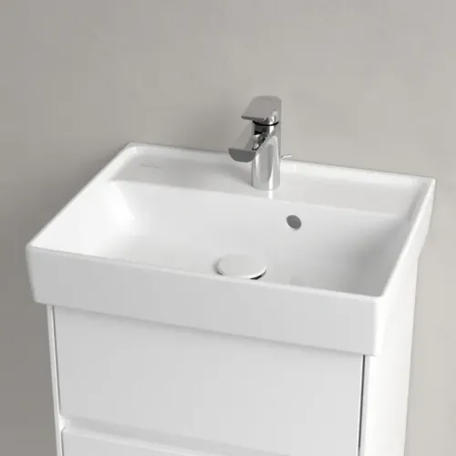 Villeroy & Boch Collaro Раковина компактная, 500 x 400 x 150 mm, Альпийский белый, с переливом 43345001