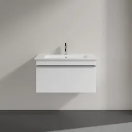 Villeroy & Boch Venticello Тумба под раковину, 1 выдвижной ящик, 753 x 420 x 502 mm, Glossy White / Glossy White A93401DH