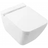 Villeroy & Boch Finion Унитаз с открытым смывным краем, настенный, Stone White CeramicPlus 4664R0RW