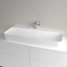 Villeroy & Boch Finion Pаковина, 1000 x 470 x 165 mm, Альпийский белый CeramicPlus, со скрытым переливом, шлифованный 41681BR1