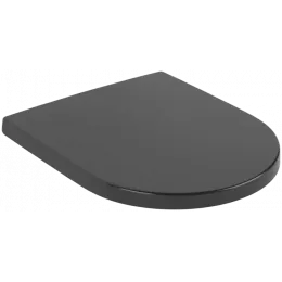 Villeroy & Boch Subway 3.0 Сиденье с крышкой для унитаза, с функцией автоматического опускания (SoftClosing), со снимаемым сиденьем (QuickRelease), Ebony 8M42S1S5