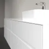 Villeroy & Boch Collaro Тумба под раковину, 4 выдвижных ящика, 1600 x 548 x 500 mm, Glossy White / Glossy White C10600DH