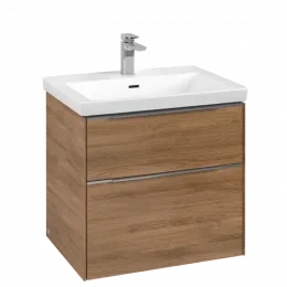 Villeroy & Boch Subway 3.0 Тумба под раковину, 2 выдвижных ящика, 622 x 576 x 478 mm, Oak Kansas C57600RH