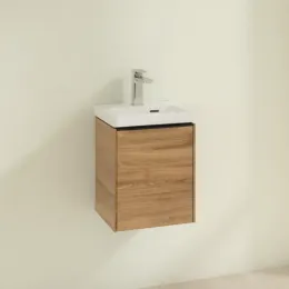 Villeroy & Boch Subway 3.0 Тумба под раковину, 1 дверь, 351 x 429 x 309 mm, Oak Kansas C58401RH