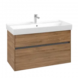 Villeroy & Boch Collaro Тумба под раковину, 2 выдвижных ящика, 954 x 546 x 444 mm, Oak Kansas C01100RH