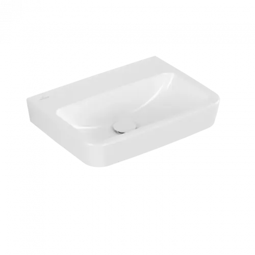 Villeroy & Boch O.novo Раковина компактная, 500 x 370 x 160 mm, Альпийский белый, без перелива 43445301