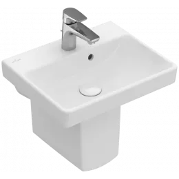 Villeroy & Boch Avento Раковина компактная, 450 x 370 x 180 mm, Альпийский белый, с переливом 73584501