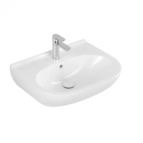 Villeroy & Boch O.novo Pаковина, 600 x 490 x 200 mm, Альпийский белый, с переливом 51606001