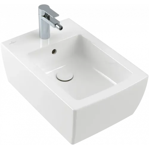 Villeroy & Boch Memento 2.0 Биде, настенный, 375 x 560 mm, Альпийский белый CeramicPlus 443300R1
