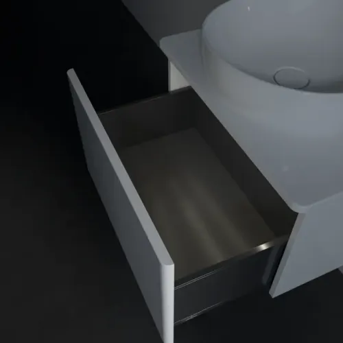 Villeroy & Boch Antao Тумба под раковину, с подсветкой, 1 выдвижной ящик, 600 x 360 x 500 mm, лицевая поверхность без текстурированной отделки, Glossy White Lacquer / Glossy White Lacquer L29010GF
