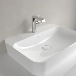 Villeroy & Boch Finion Раковина для установки на столешницу, 600 x 445 x 115 mm, Альпийский белый CeramicPlus, без перелива 414261R1