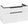 Villeroy & Boch Subway 2.0 Тумба под раковину, 2 выдвижных ящика, 987 x 590 x 449 mm, Glossy White A91500DH