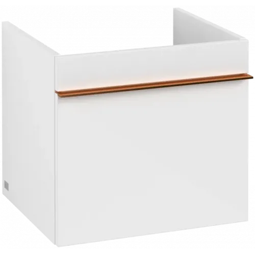 Villeroy & Boch Venticello Тумба под раковину, 1 выдвижной ящик, 466 x 420 x 425 mm, Glossy White / Glossy White A93105DH