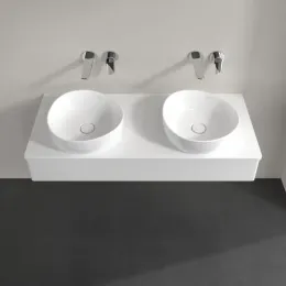 Villeroy & Boch Antao Тумба под раковину, 1 выдвижной ящик, 1200 x 190 x 500 mm, лицевая поверхность без текстурированной отделки, Glossy White Lacquer / Glossy White Lacquer K13010GF
