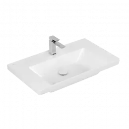 Villeroy & Boch Subway 3.0 Pаковина для установки на тумбу, 800 x 470 x 165 mm, Альпийский белый, без перелива 4A708301