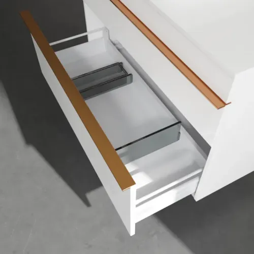 Villeroy & Boch Venticello Тумба под раковину, 2 выдвижных ящика, 957 x 606 x 502 mm, Glossy White / Glossy White A94205DH