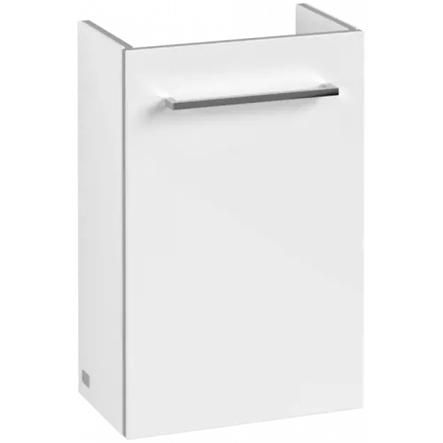 Villeroy & Boch Avento Тумба под раковину, 1 дверь, 340 x 514 x 234 mm, Стекло белое A87601B4