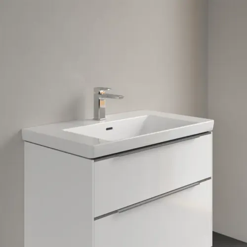 Villeroy & Boch Subway 3.0 Pаковина для установки на тумбу, 800 x 470 x 165 mm, Альпийский белый, с переливом 4A708001