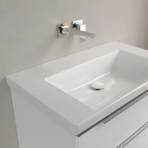 Villeroy & Boch Subway 3.0 Pаковина для установки на тумбу, 800 x 470 x 165 mm, Альпийский белый, без перелива 4A708301