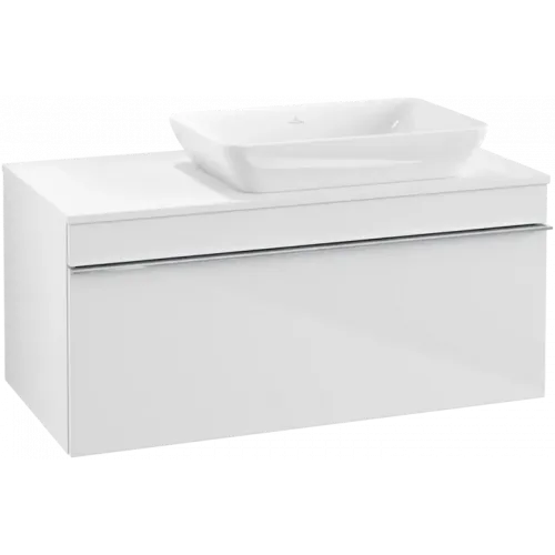 Villeroy & Boch Venticello Тумба под раковину, 1 выдвижной ящик, 957 x 436 x 502 mm, Glossy White / Glossy White A94801DH