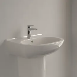 Villeroy & Boch O.novo Pаковина, 600 x 490 x 200 mm, Pergamon CeramicPlus, с переливом 516060R3