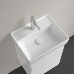 Villeroy & Boch Collaro Раковина компактная, 450 x 370 x 150 mm, Альпийский белый, без перелива 43344601