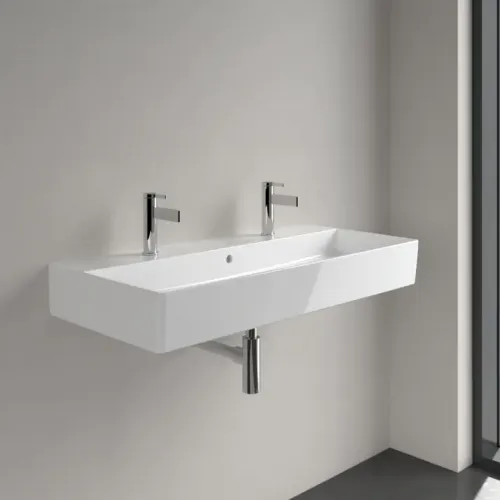 Villeroy & Boch Memento 2.0 Pаковина, 1000 x 470 x 135 mm, Альпийский белый, с переливом 4A22A401