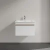 Villeroy & Boch Venticello Тумба под раковину, 1 выдвижной ящик, 603 x 420 x 502 mm, Glossy White / Glossy White A93305DH