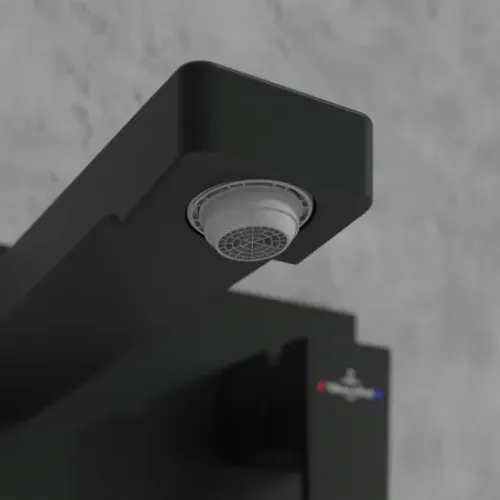 Смеситель Villeroy & Boch Architectura Square TVW125003000K5 для раковины, черный матовый TVW125003000K5