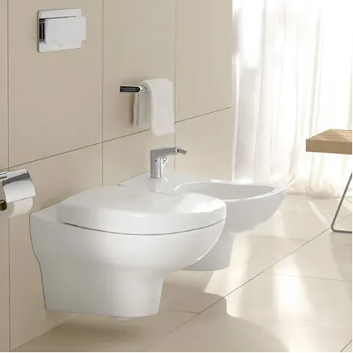 Чаша для унитаза подвесного Villeroy & Boch My Nature 561010R1 белый альпин CeramicPlus 561010R1