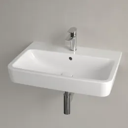Villeroy & Boch O.novo Pаковина, 650 x 460 x 175 mm, Альпийский белый, с переливом, задняя сторона и нижняя сторона шлифованные 4A41KG01